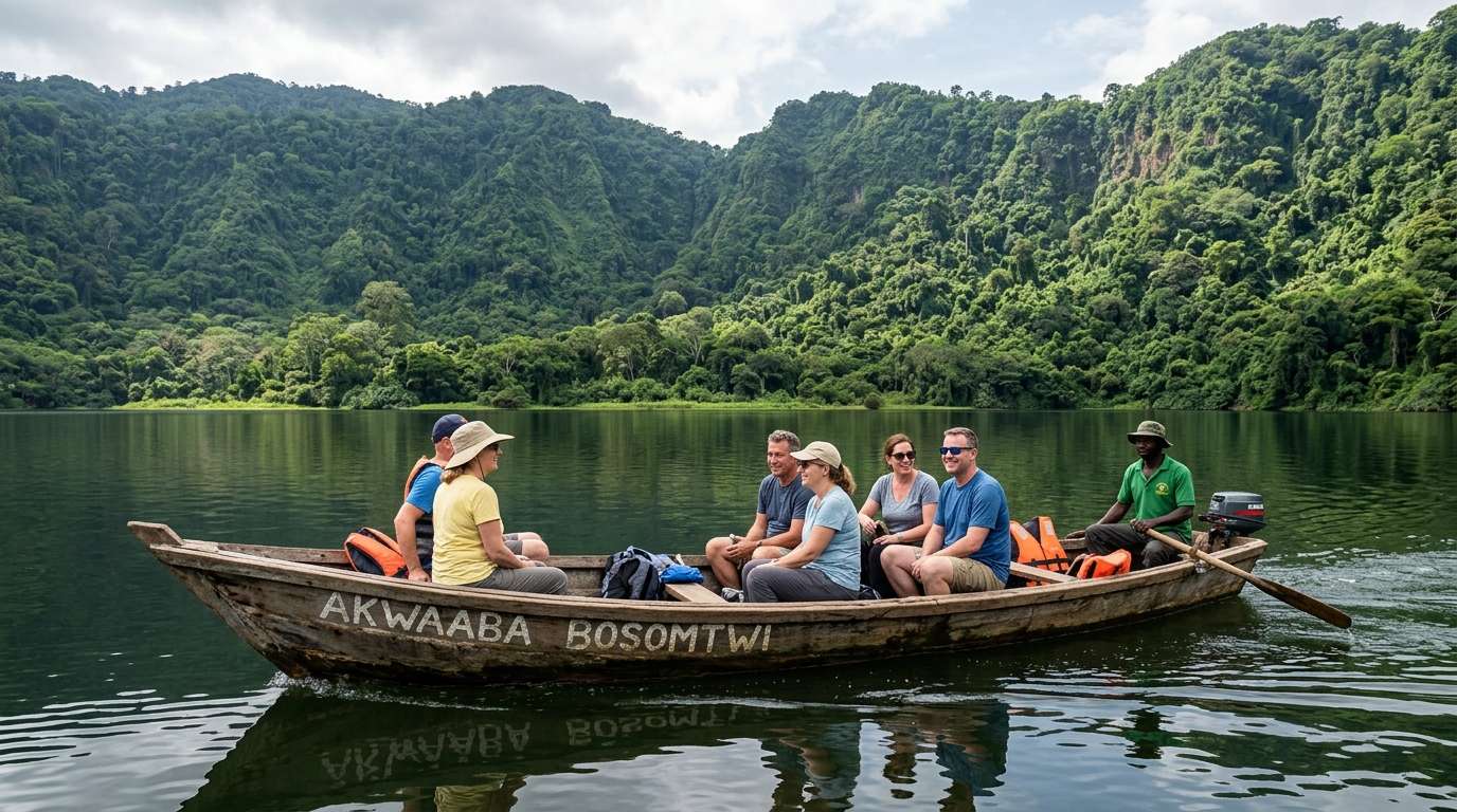 Lake Bosomtwi Crater Excursion